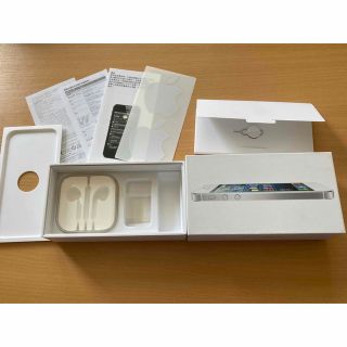 アップル(Apple)の化粧箱 Apple iPhone 5 White 32GB用 アイフォーン空箱(iPhoneケース)