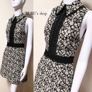 Alice+Olivia - 新品 alice+olivia フローラルジャカード×レース