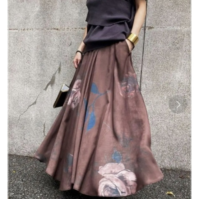 AMERI　ELLA CIRCULAR SKIRTロングスカート