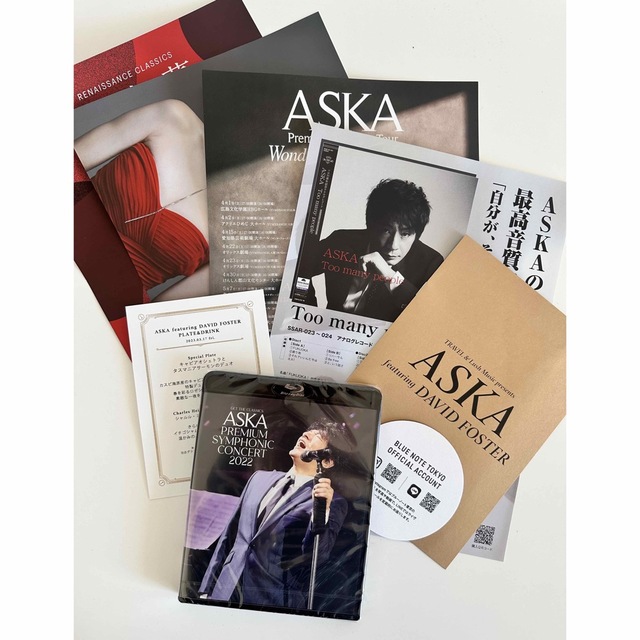 ASKA & David Foster LIVE 来場者特典 Blu-ray