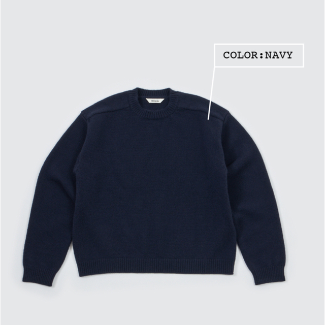 Shinzone(シンゾーン)のCINCH Oblada WILLIAM KNIT NAVY シンチ オブラダ レディースのトップス(ニット/セーター)の商品写真