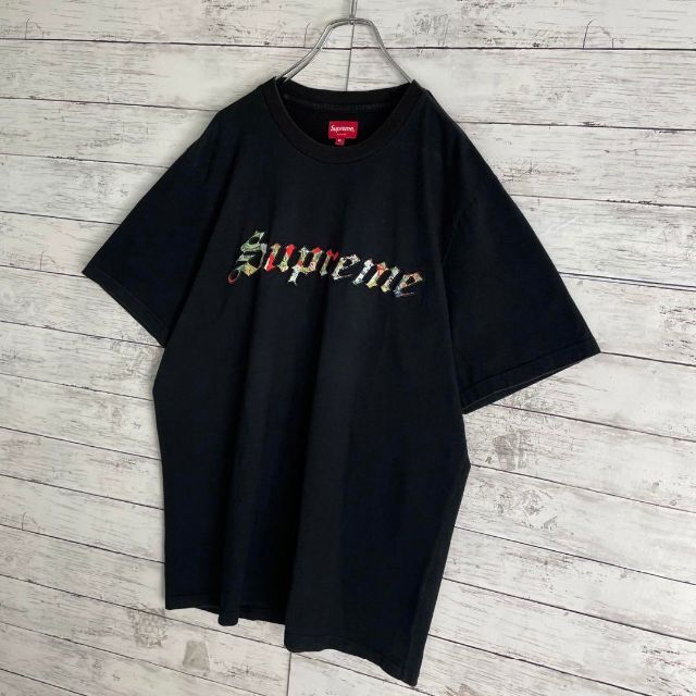 7371 【希少XLサイズ】シュプリーム☆ビッグロゴ定番カラーtシャツ美品