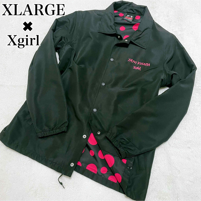 XLARGE エクストララージ Xgirl 草間彌生コラボ ナイロンジャケット-