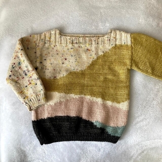 Caramel baby&child - misha and puff landscape sweater 3～4yの通販