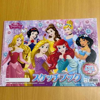 ディズニー(Disney)のプリンセス　スケッチブック　A4サイズ(スケッチブック/用紙)