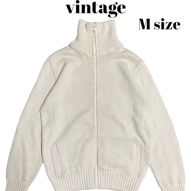 USA製 90’s vintage cotton knit ドライバーズニット