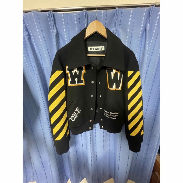 値下げ 確実正規 美品！OFF-WHITE スタジャン www.veneziacentopercento.it