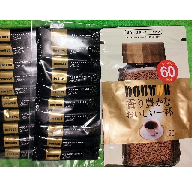 ドトールインスタントコーヒー2種 食品/飲料/酒の飲料(コーヒー)の商品写真