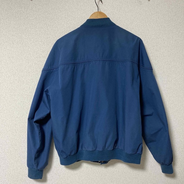 Arnold Palmer(アーノルドパーマー)のアーノルドパーマー　ブルゾン　ブルー　青　古着 メンズのジャケット/アウター(ブルゾン)の商品写真