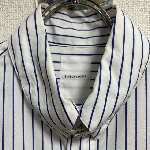 sublations COTTON TAB COLLAR SHIRT 2