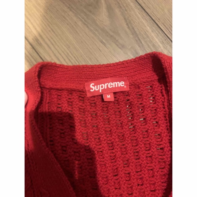 Supreme 16AW Cable Knit Cardigan M