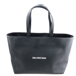 Balenciaga - バレンシアガ トートバッグ レザー 本革 ブラック ロゴ