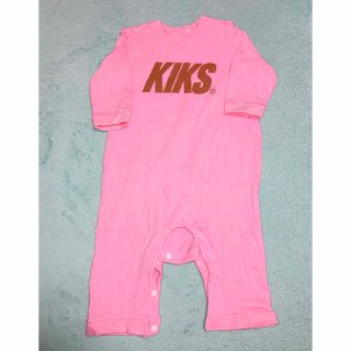 キックスティーワイオー(KIKS TYO)の美品 KIKS TYO キックス ティーワイオー 子供服 ロンパース 80cm(ロンパース)