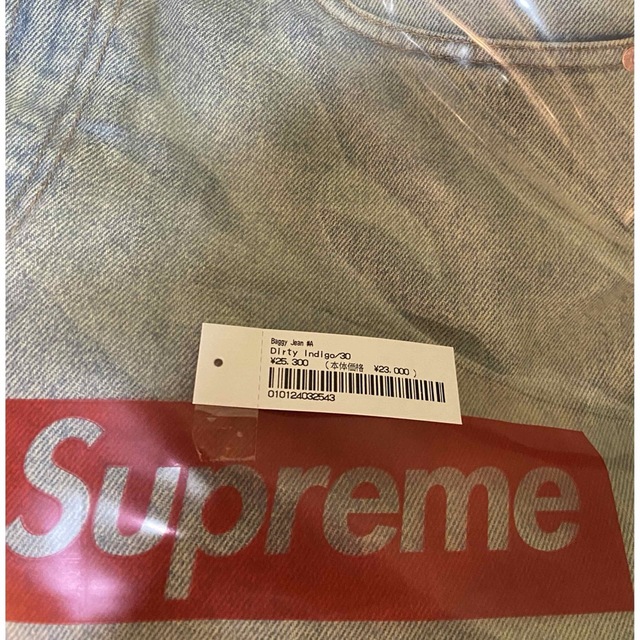 Supreme シュプリーム Baggy Jean 30inch