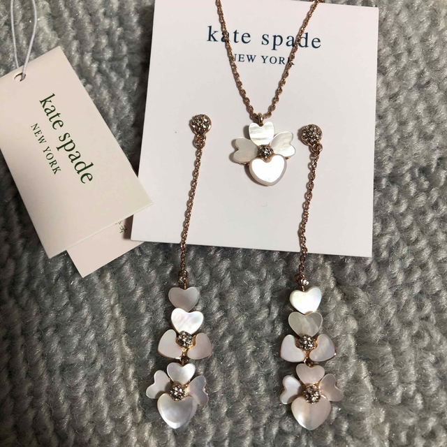 kate spade new york - ケイトスペード ピアス ネックレス プレシャス