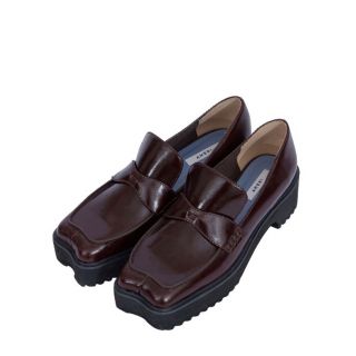 アメリヴィンテージ(Ameri VINTAGE)のAMERI WAVE CUTTING PLATFORM LOAFER(ローファー/革靴)