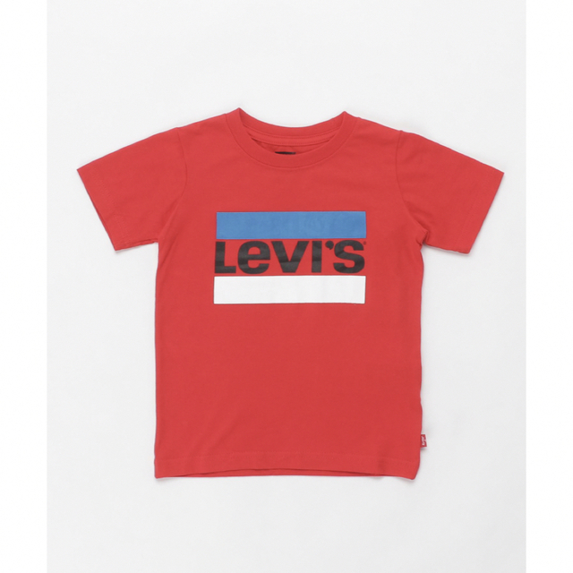 Levi's(リーバイス)のLEVI’S(R)KIDS リーバイス LOGO Tシャツ RED 120㎝ キッズ/ベビー/マタニティのキッズ服男の子用(90cm~)(Tシャツ/カットソー)の商品写真