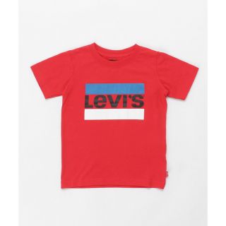 リーバイス(Levi's)のLEVI’S(R)KIDS リーバイス LOGO Tシャツ RED 120㎝(Tシャツ/カットソー)