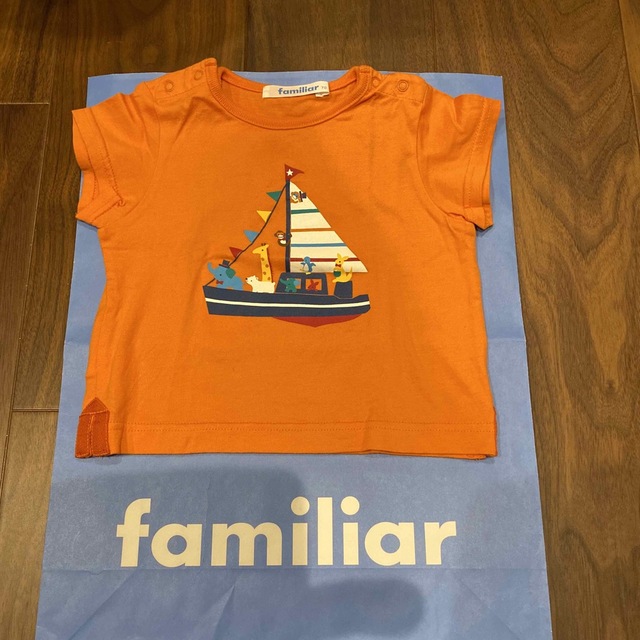 familiar(ファミリア)のファミリア Tシャツ70 キッズ/ベビー/マタニティのベビー服(~85cm)(Ｔシャツ)の商品写真