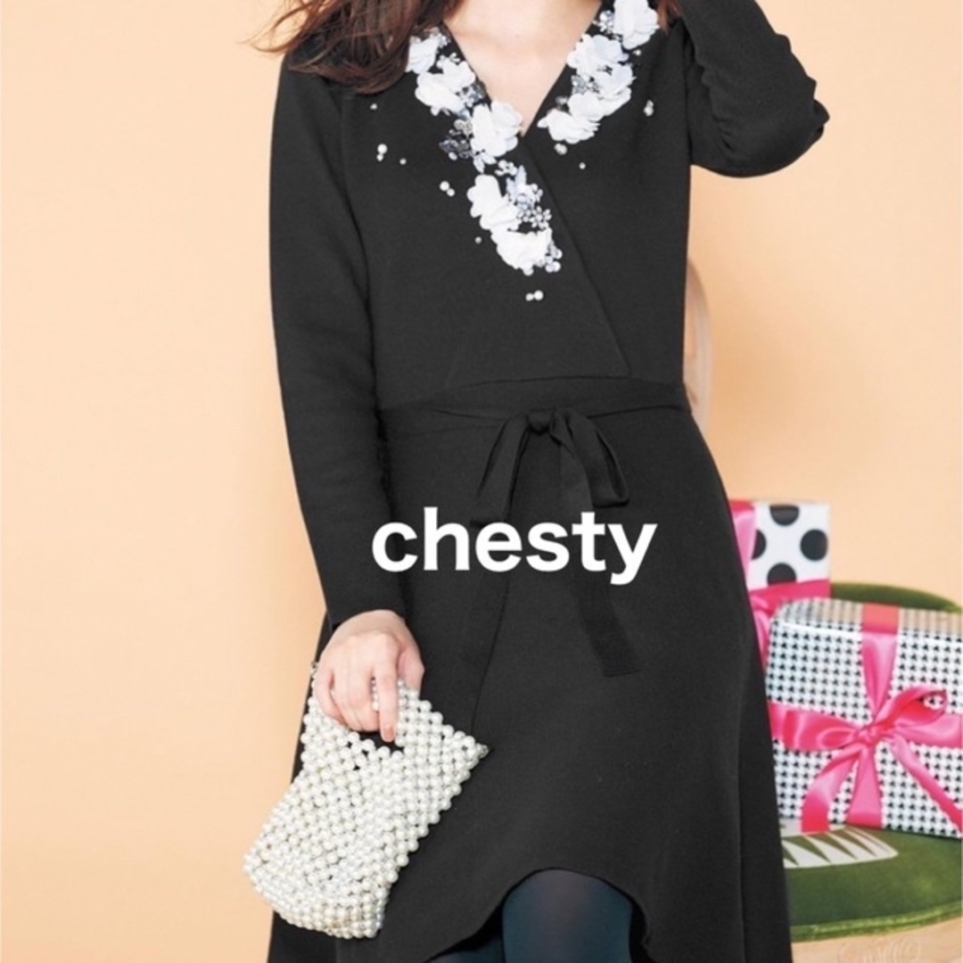 Chesty(チェスティ)のchesty チェスティ　 レディースのワンピース(ひざ丈ワンピース)の商品写真