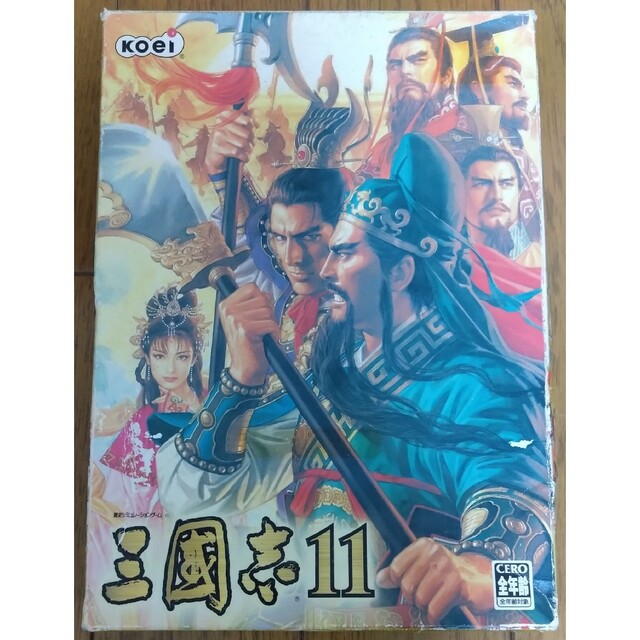 ★レア Windows用PCゲーム koei 【 三國志11 】 ☆動作確認済み