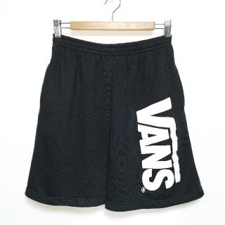 ヴァンズ(VANS)のM 90s VANS バンズ スウェット ショーツ ショートパンツ 黒 USA(ショートパンツ)