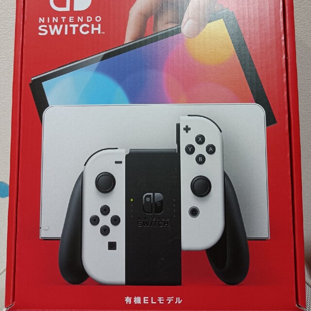 Nintendo Switch 有機EL モデルJoy-Con ホワイトの通販 by ハッピー