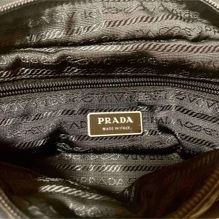 PRADA - PRADA ショルダーバッグ/ナイロン/BLK/無地の通販 by