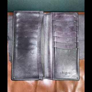 値下げ 限定カラ正規品☆ベルルッティ セコイア 財布 長財布 イタウバ
