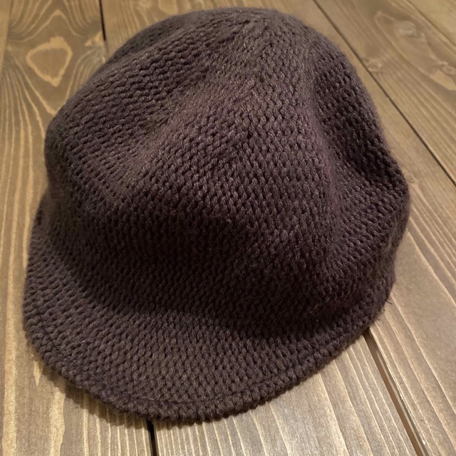 キャスケット ブラウン レディースの帽子(キャスケット)の商品写真