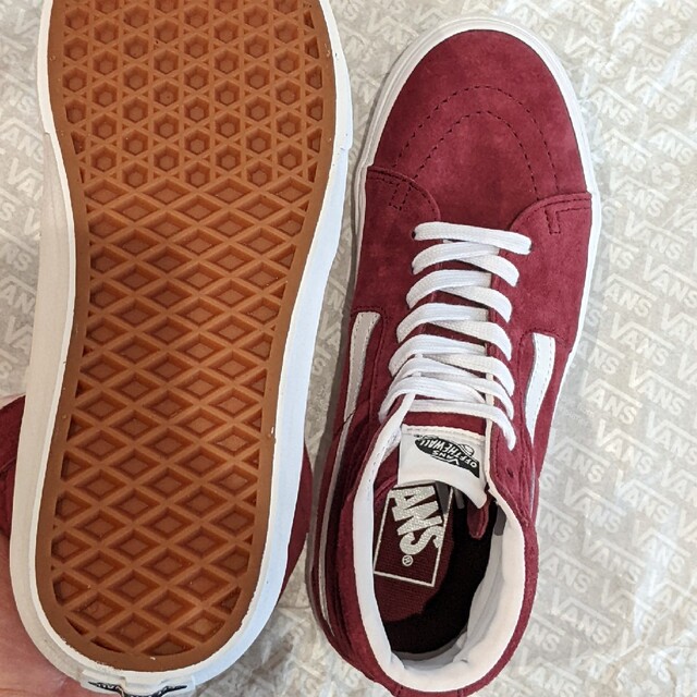 VANS(ヴァンズ)の新品 US企画 VANS SK8-HI SUEDE スケハイ 撥水加工 ヴァンズ レディースの靴/シューズ(スニーカー)の商品写真