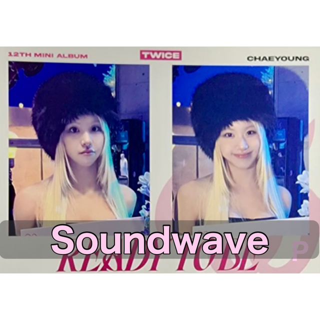 TWICE - TWICE Soundwave チェヨン ラキドロ フォトカードの通販 by