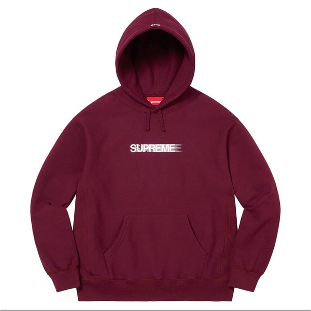 Supreme(シュプリーム)のSupreme Motion Logo Hooded Sweatshirt L メンズのトップス(パーカー)の商品写真