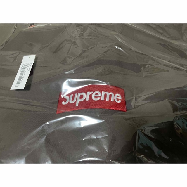 スウェットSupreme Box Logo Crewneck "Brown"