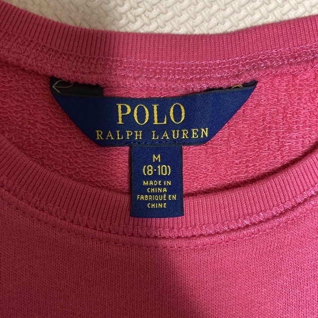 POLO RALPH LAUREN(ポロラルフローレン)のラルフローレン　140 長袖トレーナー キッズ/ベビー/マタニティのキッズ服女の子用(90cm~)(Tシャツ/カットソー)の商品写真