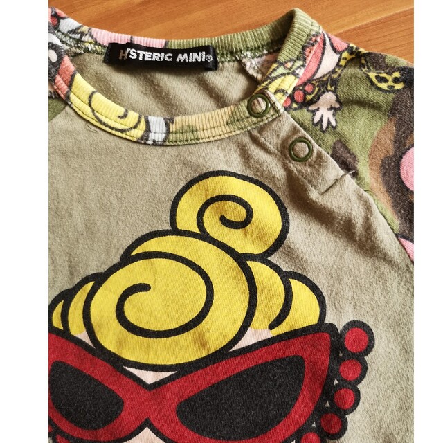 HYSTERIC MINI(ヒステリックミニ)のヒスミニ　90cm　ロンT キッズ/ベビー/マタニティのキッズ服女の子用(90cm~)(Tシャツ/カットソー)の商品写真