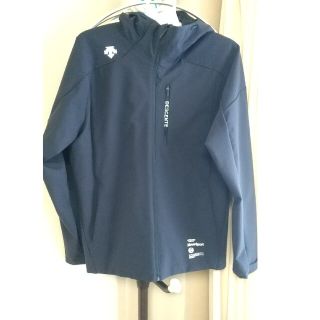 デサント(DESCENTE)のデサント ソフトシェル フーデッドジャケット  Ｌサイズ ネイビー(その他)