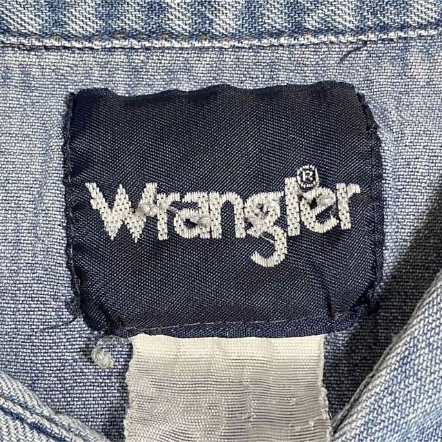 Wrangler(ラングラー)の【Wrangler】ウエスタンシャツ デニムシャツ ビッグシルエット ラングラー メンズのトップス(シャツ)の商品写真