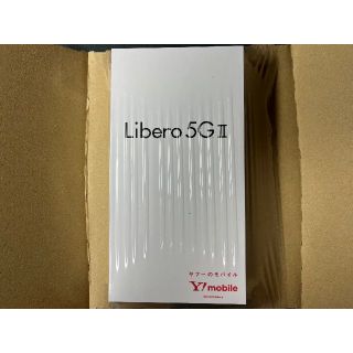 ゼットティーイー(ZTE)のLibero 5G II ブラック  SIMフリー 新品未使用(スマートフォン本体)