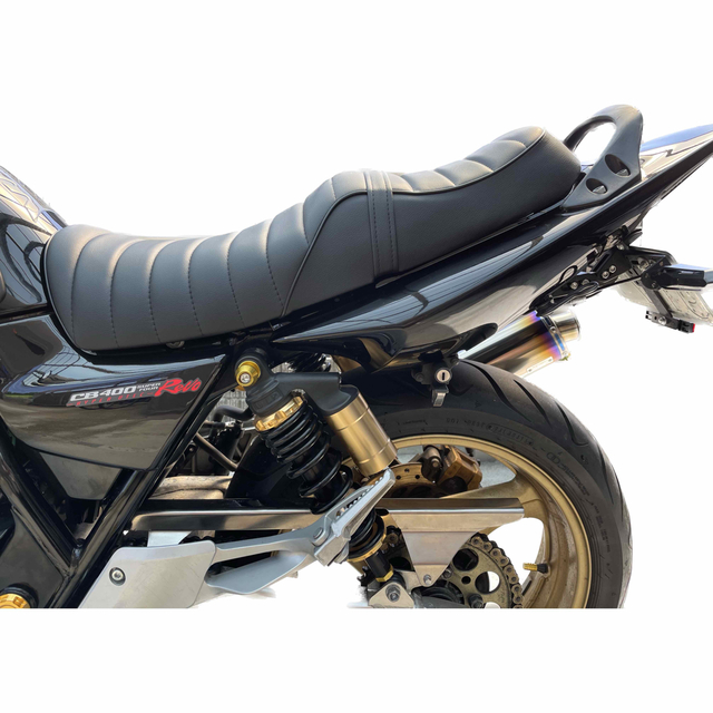 黒&黒タックロールシート ホンダ CB400SF SB NC39 NC42最終型