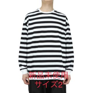 グラフペーパー(Graphpaper)の新品未使用　Graphpaper Border L/S Tee(Tシャツ/カットソー(七分/長袖))