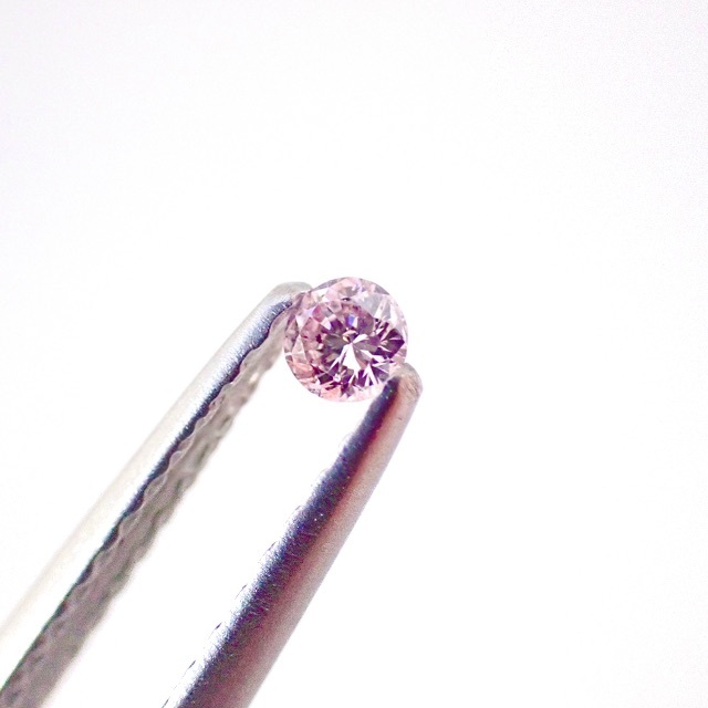 希少】 0.030ct ピンクダイヤ ダイヤモンド ルース 裸石 天然-