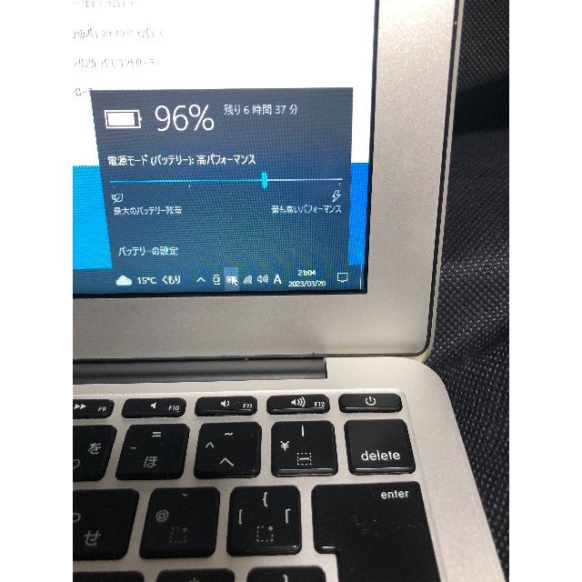 MacBook Air 11 Mid 2012・オフィス2019・デュアルブート スマホ/家電/カメラのPC/タブレット(ノートPC)の商品写真