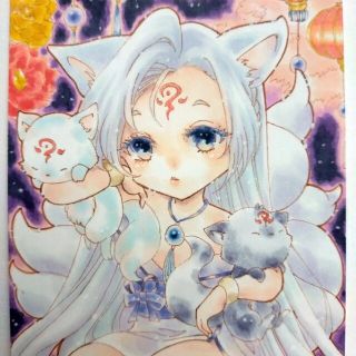 手描きイラスト オリジナルイラスト コピック(アート/写真)