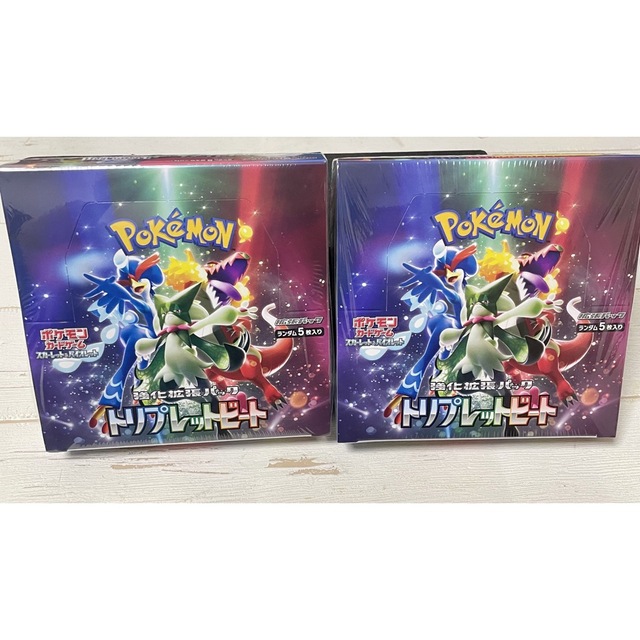 トリプレットビート 2BOX シュリンク付き - Box/デッキ/パック