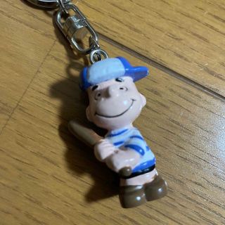 ピーナッツ(PEANUTS)のPEANUTS ベースボール キーホルダー スヌーピー(キャラクターグッズ)