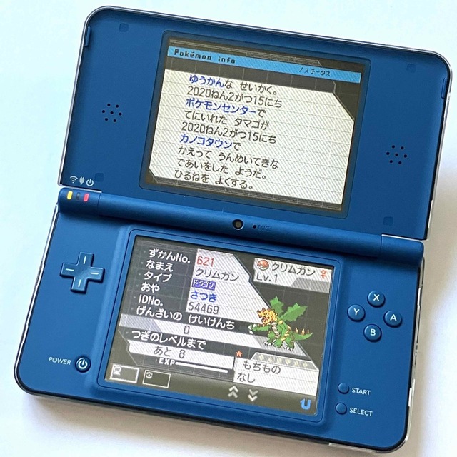 ニンテンドーDS - ニンテンドーDSi LL 本体 ブルー ポケモンソフト ...