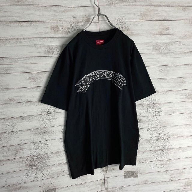 7412 【希少XLサイズ】シュプリーム☆ビッグロゴ定番カラーtシャツ美品