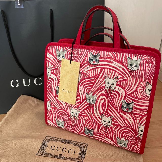 訳あり商品 GUCCI ヒグチユウコ コラボ GUCCIチルドレン トートバッグ