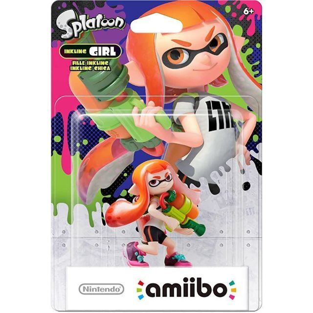 新品 スプラトゥーン amiibo ガール オレンジ アミーボ 女子高生